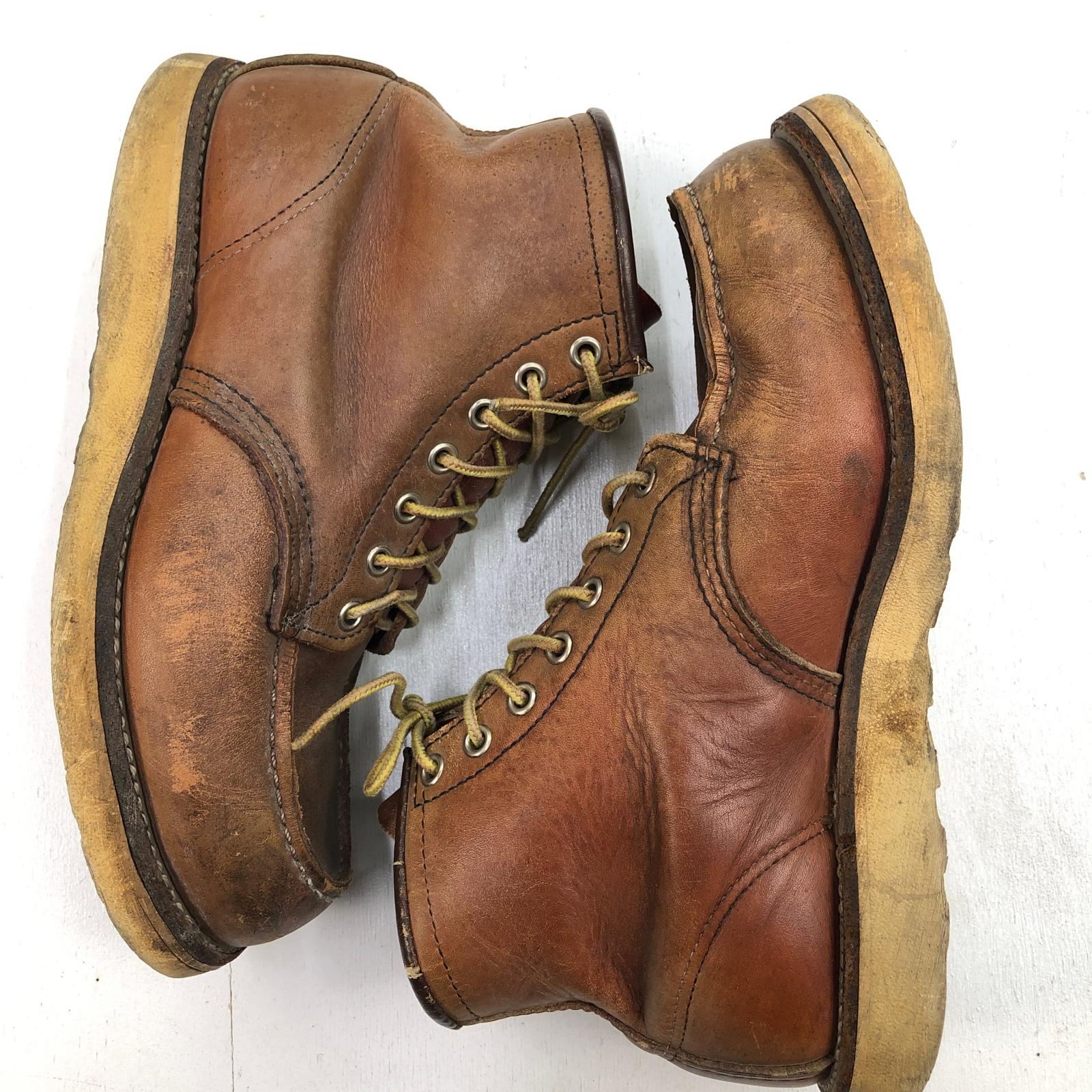 S*n様 Red Wing モックトゥ アイリッシュセッター 8875 羽タグ RED WING レッドウィング 90年代 8875 刺繍羽タグ アイリッシュ