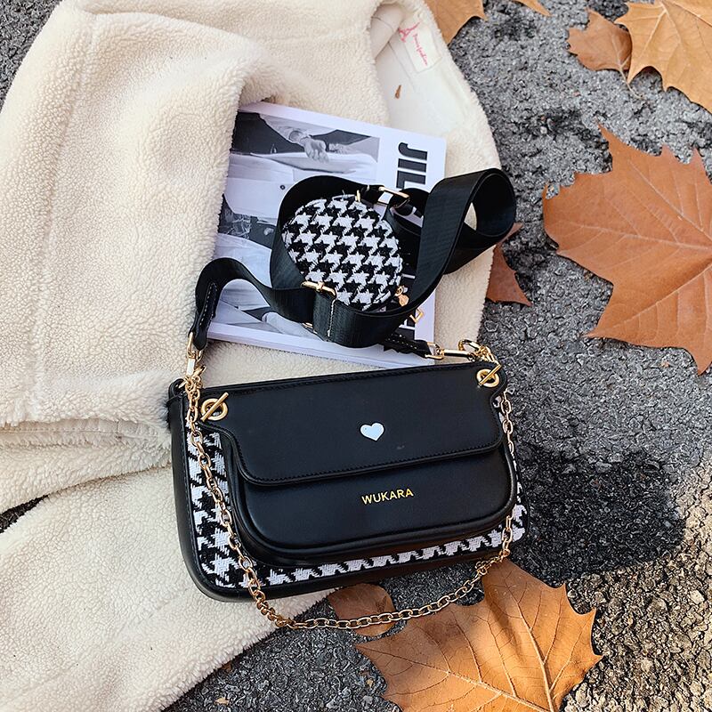 オータムウィンターチェーン シングル 秋物 冬物 スクウェア Tiancai_Wing_Bag30948120882