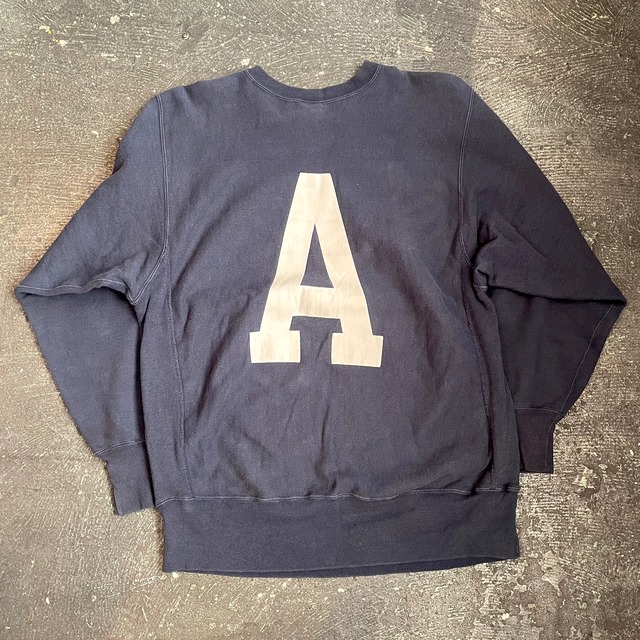 90's CHAMPION REVERSE WEAVE Back Print "A" SIZE XL MADE IN MEXICO