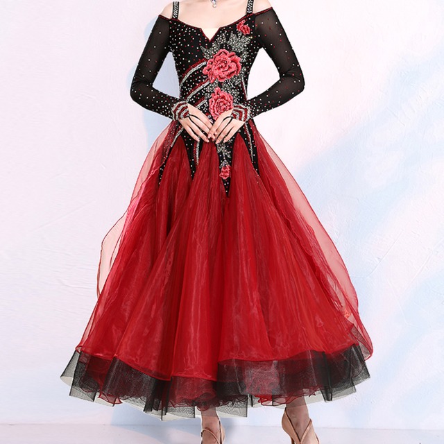 エレガンス・ローズモチーフ デザイン ドレス ds0216