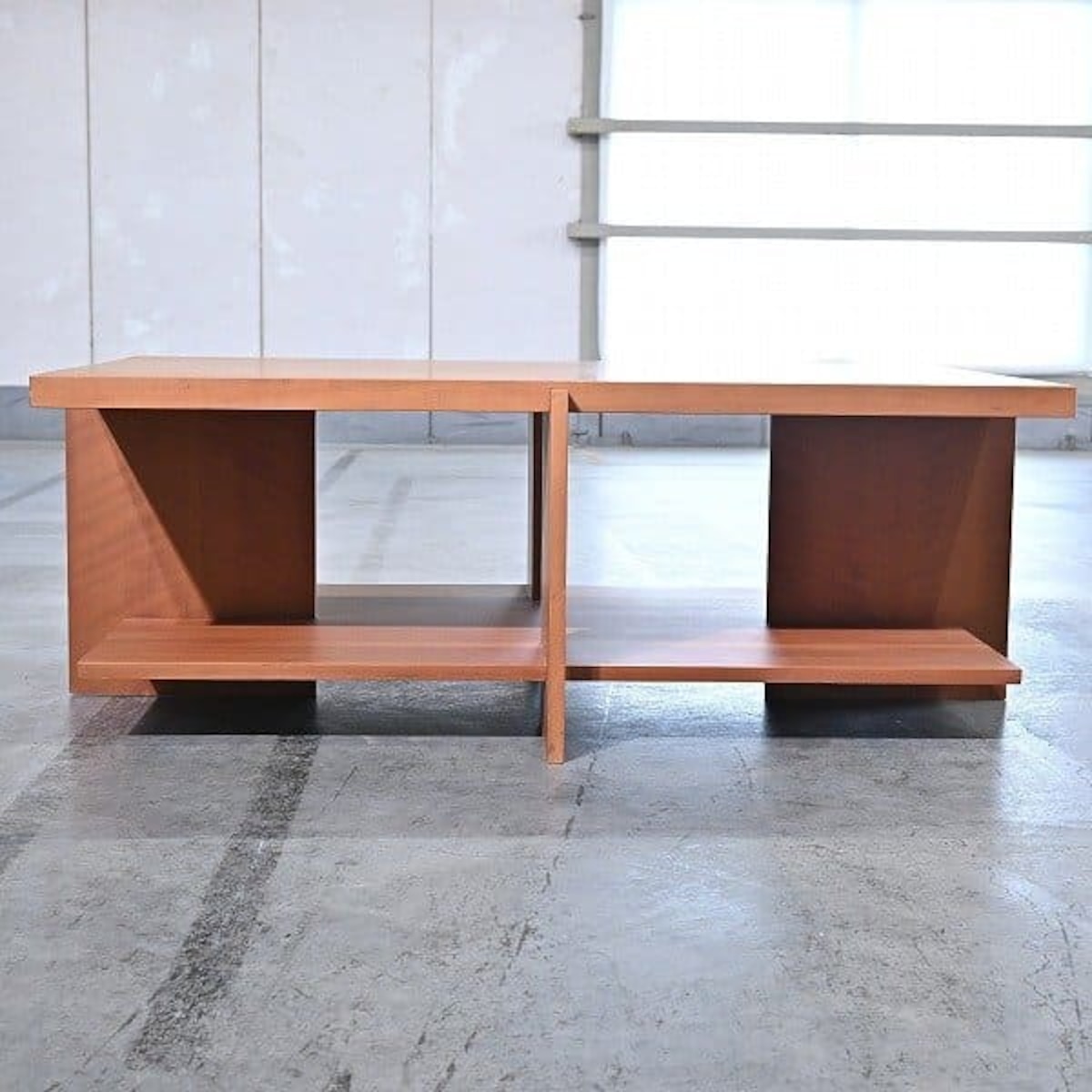 Cassina 57万「623 LEWIS COFFEE TABLE/ルイスコーヒーテーブル」a チェリー無垢材 フランク・ロイド・ライト センター カッシーナ【 中古家具/中古インテリア ...