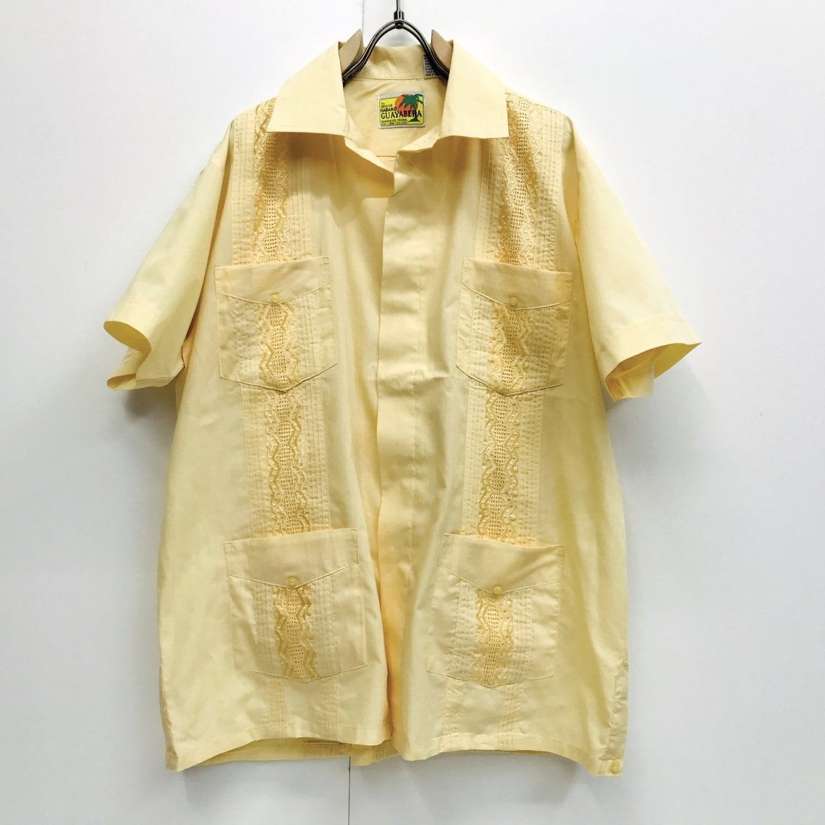 HABAND ハバンド 90〜00年代半袖 キューバシャツ GUAYABERA SHIRTS