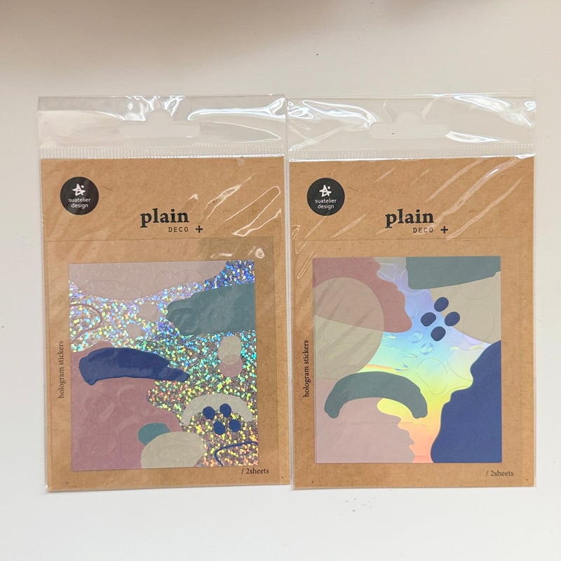 seal-0257|suatelier plain DECO+ No.1623 No.1624|手帳デコ コラージュ 素材