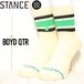 ソックス 靴下 STANCE スタンス BOYD QTR SOCKS A356A23BOYL(27cm-31cm)