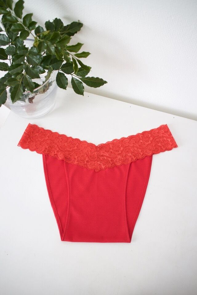 Punties* ローライズタイプ <レッド> ローズ