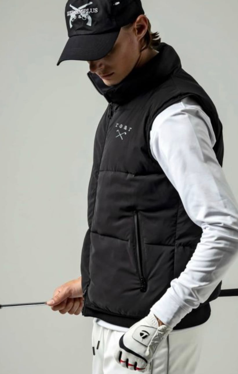 LUXEAKMPLUS×roar(リュクスエイケイエムプラス)ゴルフ ハイネック中綿