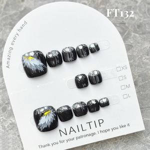 FT132　フットネイルチップ　サイズS/M/L　フット用ネイルチップ