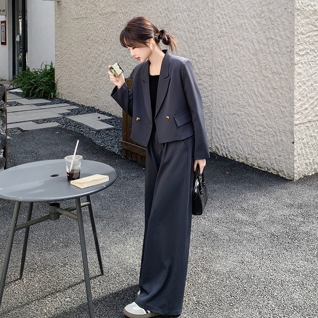 【スーツ】 卒園式 スーツ ママ おしゃれ 20代 30代 40代 パンツスーツ 体型カバー レディース かっこいい パンツドレス メンズライク 入学式 卒業式 成人式 セットアップ レディース 卒園式 入園式 結婚式 成人式 同窓会 七五三 お宮参り 2点セット ママスーツ ママジャケット ママパンツスーツ パンツドレスセレモニースーツ スーツ フォーマル グレー  S M L XL