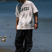 ウォッシュプリント半袖 Tシャツ A4260