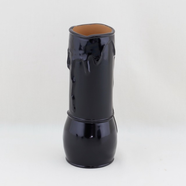 1752  輪島塗　茶皆具揃え／脱乾漆／黒内白塗