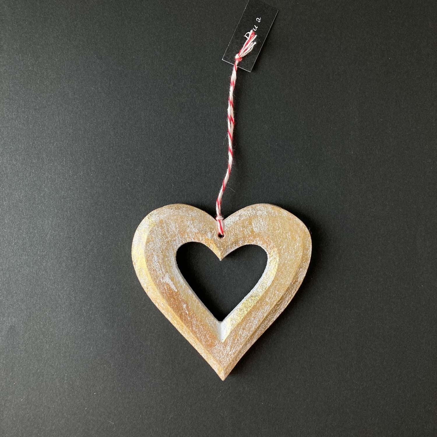 オーナメント 穴あきハート | Dua-アクセサリーパーツショップ