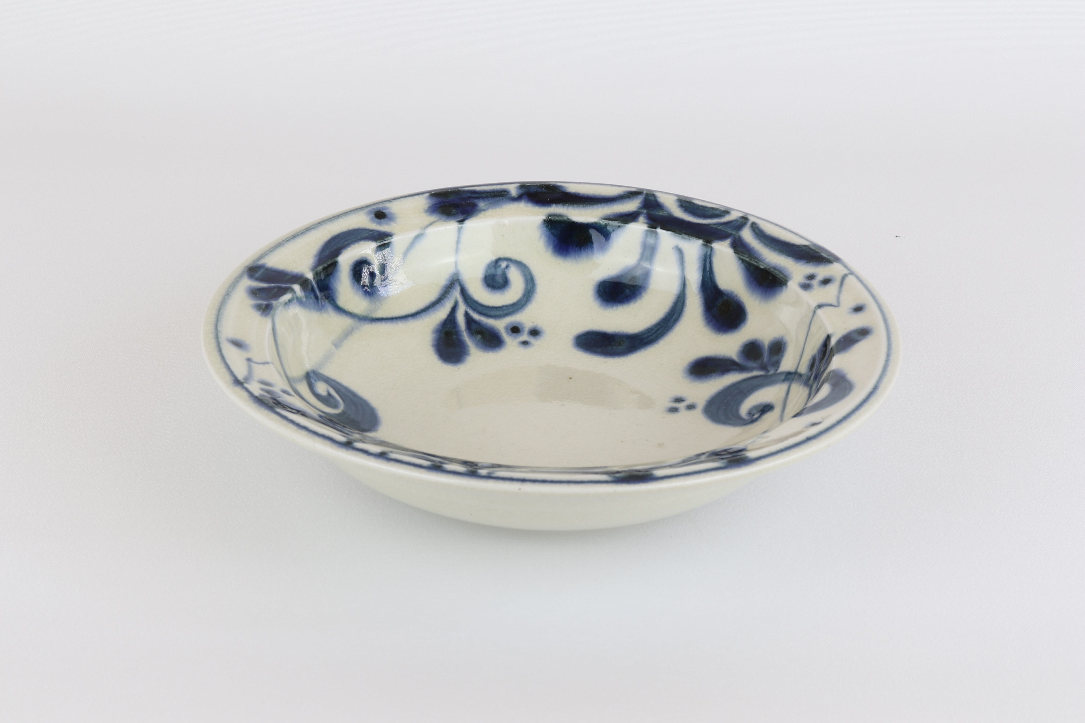 安南 スープ皿 ツル唐草【B級品 特価】