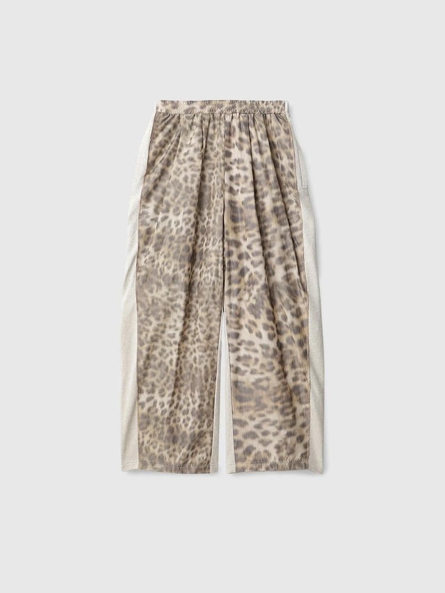 【26AW】THINGS THAT MATTER シングスザットマター / パンツ / LEOPARD WARP PRINT SWEAT PANTS　0586TM0677P