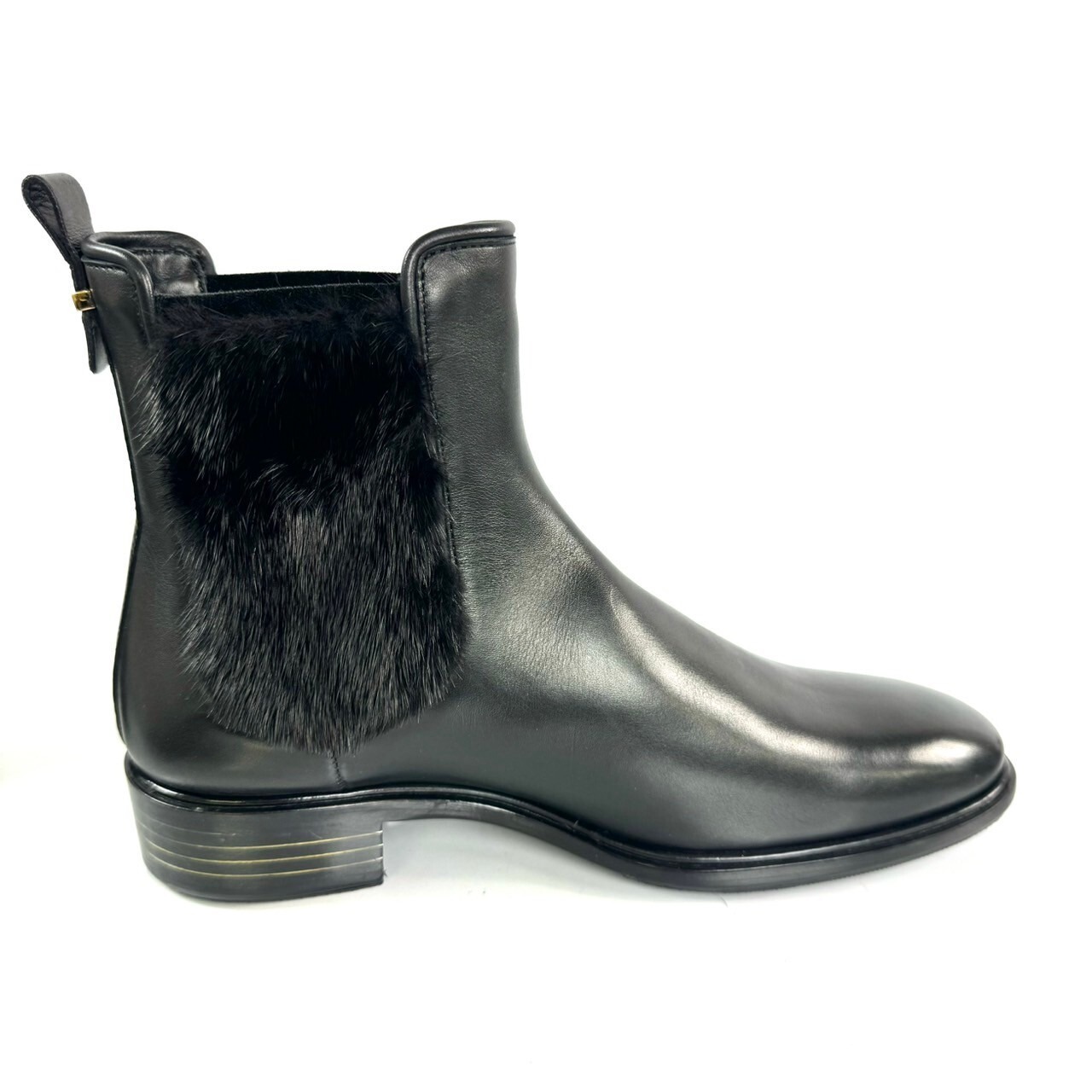 サルヴァトーレフェラガモ Salvatore Ferragamo ショートブーツ レザー 