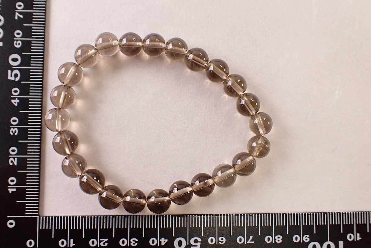 スモーキークォーツブレスレット　 [D3-190]
