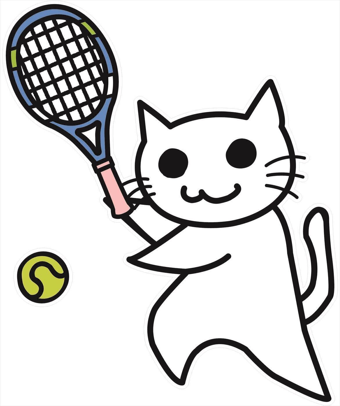 YONEX(ヨネックス) ドライ Tシャツ 硬式テニス 【猫 テニス