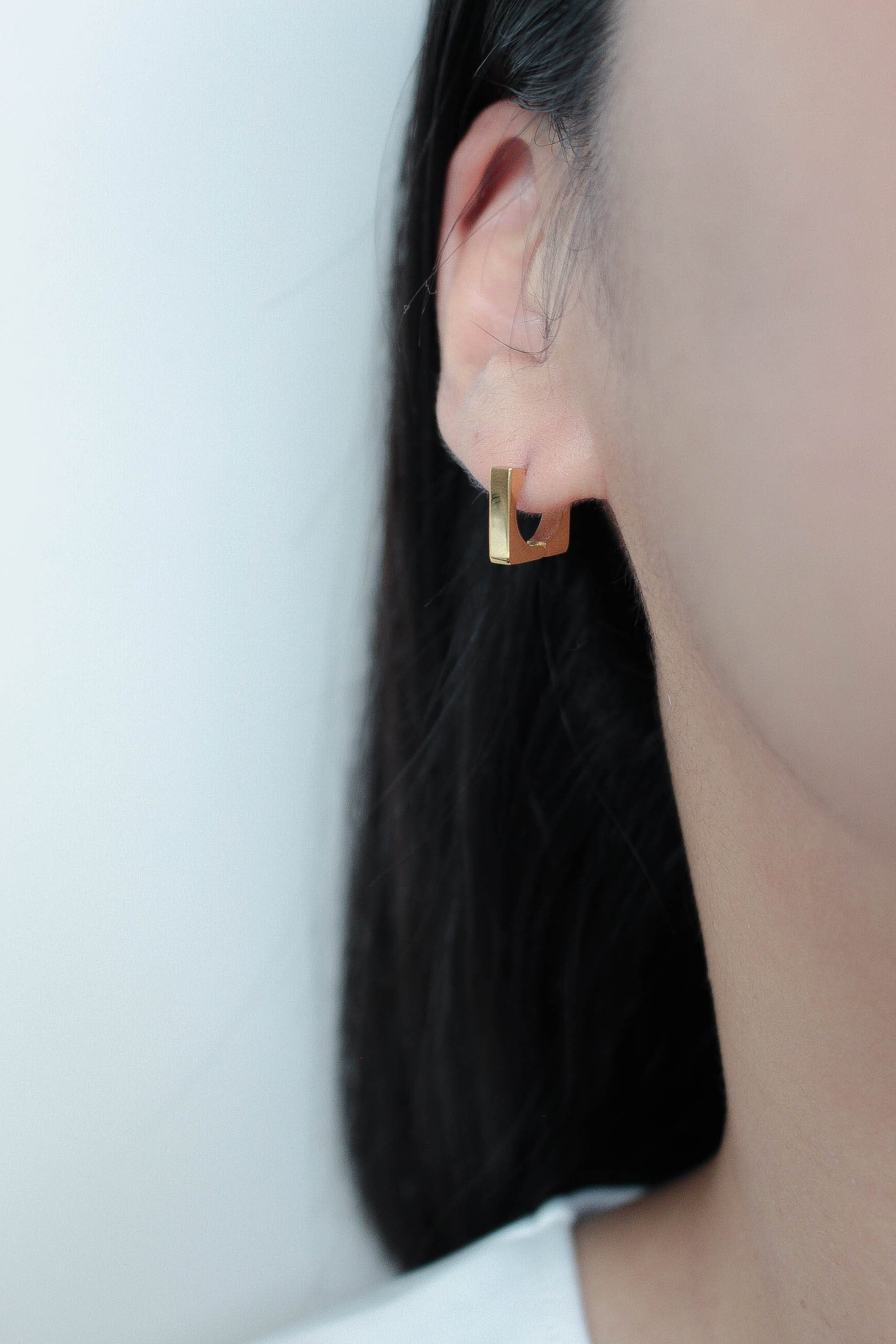 5/27(wed)再販 Round Square Hoop Pierce | ebine(エビネ)|金属