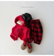 ザゴグマ / THE GOGUMA / チェックバルーンジョガーパンツ / 韓国子供服 / ジュニア / 26winter〖取寄〗*JS~JL*