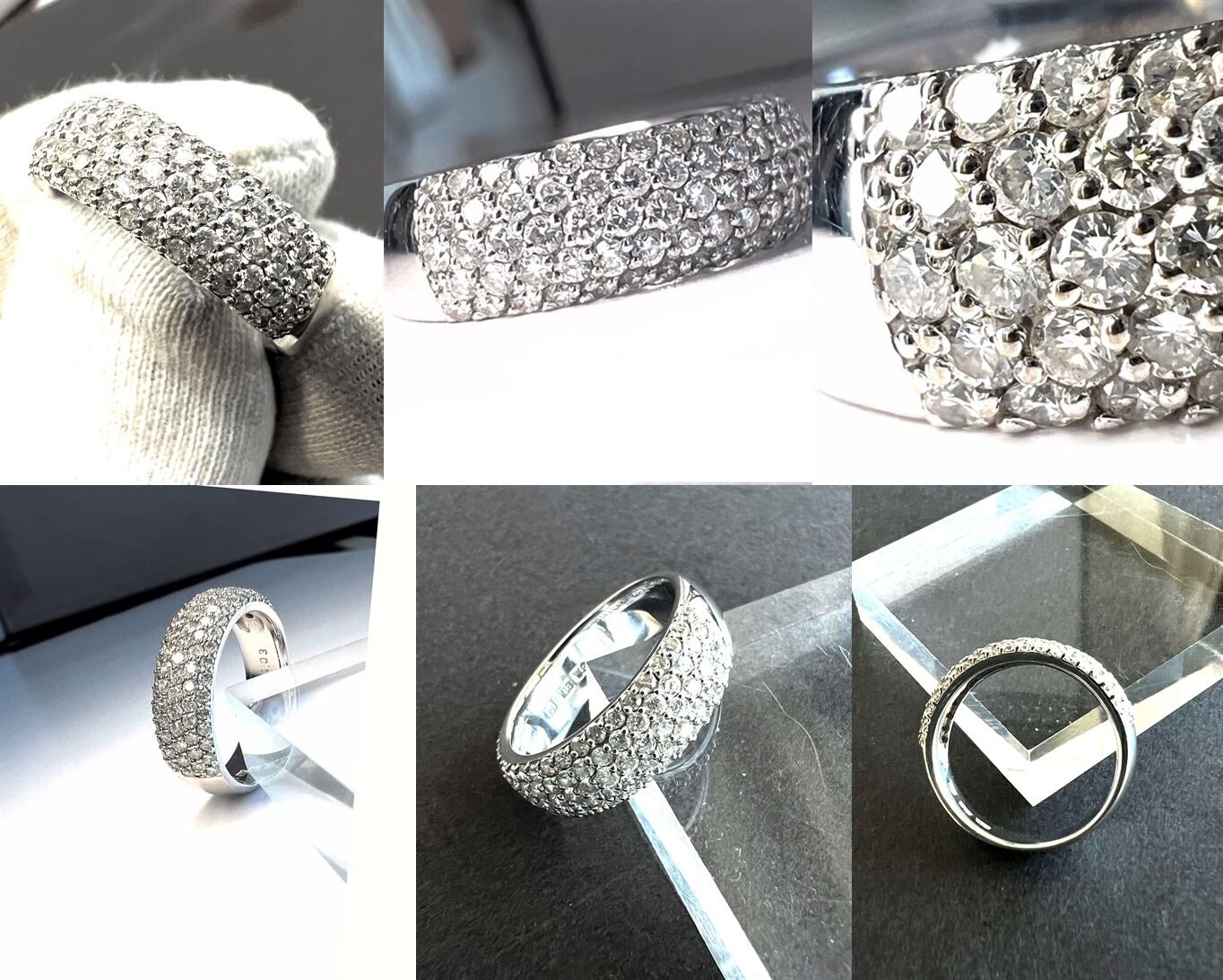 Ponte Vecchio ポンテヴェキオ エテルノ ダイヤモンド リング K18 WG  