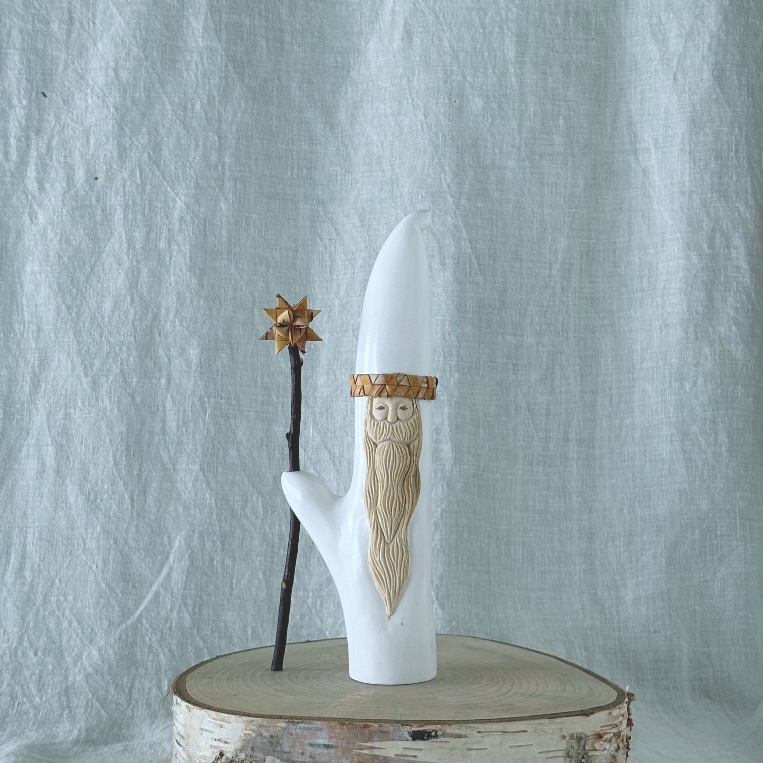 #36 SHIRAKABA SANTA premium white 星杖