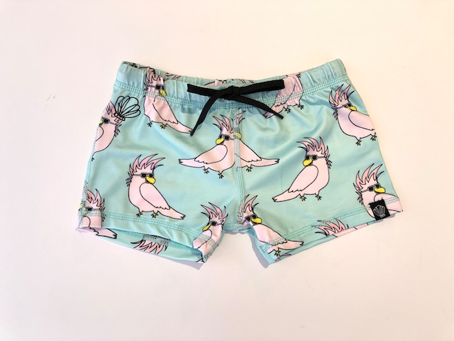 【20SS】BEACH&BANDITS -  /  Crazy Cockatoo swimshort (mint) 水着　スイムウェア