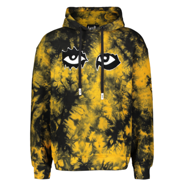 Haculla SIGNATURE EYES HOODIE(ORANGEBLACK)