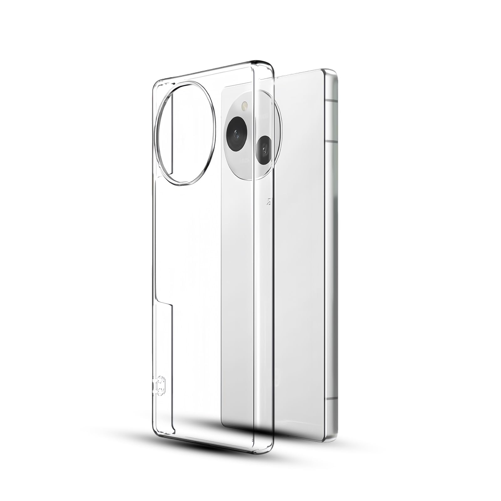 AQUOS R9 (SH-51E) 用の ケース クリア AQUOS R9 カバー TPU 高透過率 耐衝撃 薄型 軽量型 黄ばみ防止 指紋防止 TPU素材を採用して SH-51E SH-M28(透明)