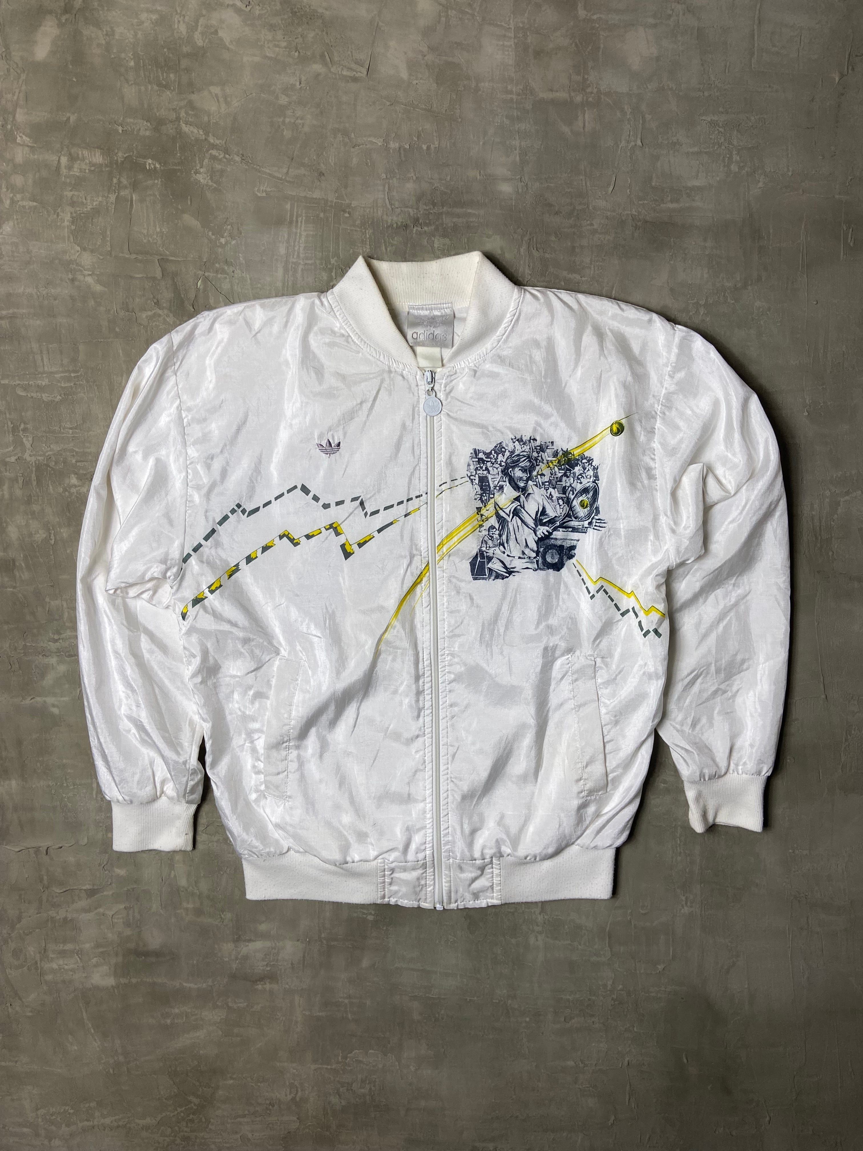 adidas 80s stefan edberg jacket | time