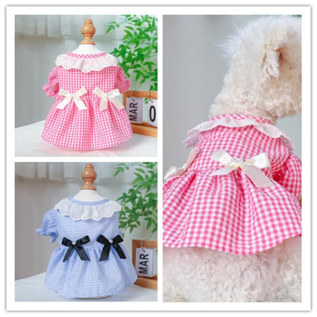 《予約》3101466 ギンガムチェックリボンワンピース