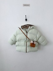 〖取寄〗韓国子供服 / 26winter / Digreen / ポル配色パディング / キッズ / 冬服 *S~2XL*