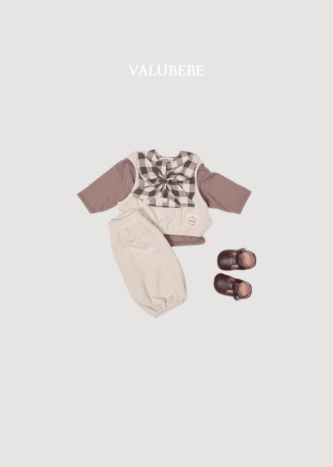 送料無料【予約】/ ハニーリブジョガーパンツ / valubebe