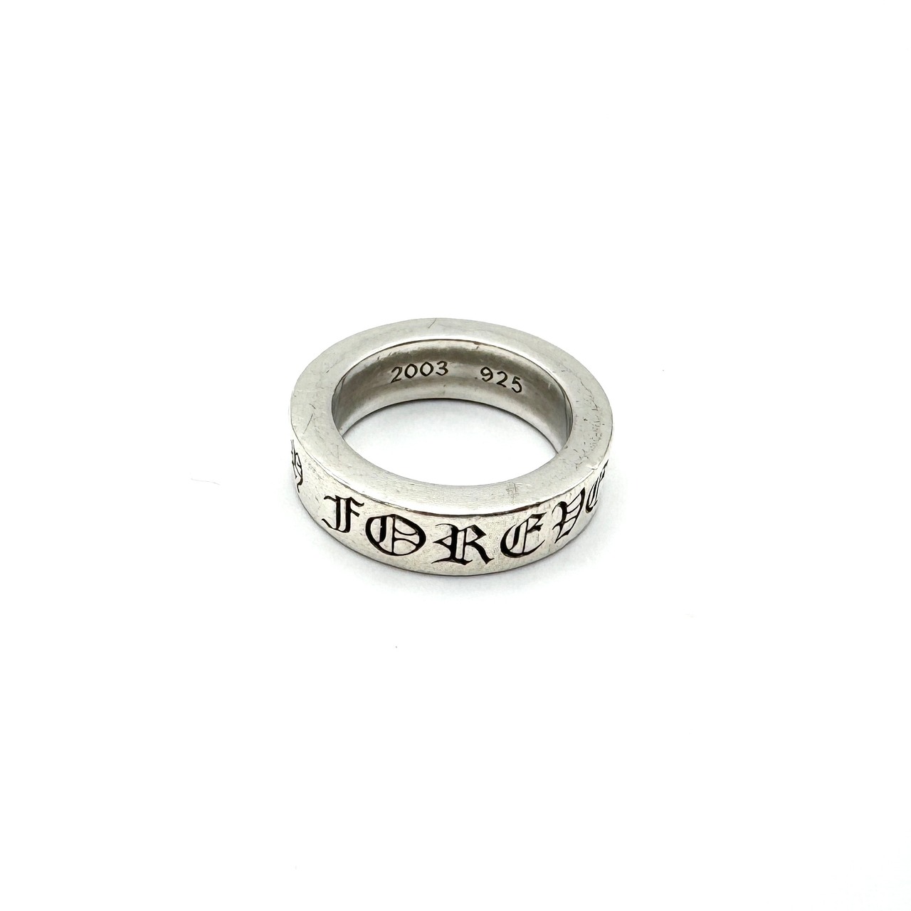 CHROME HEARTS クロムハーツ スペーサー リング SV925 11号 11g シルバー