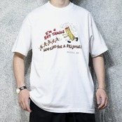 90's humor print tee