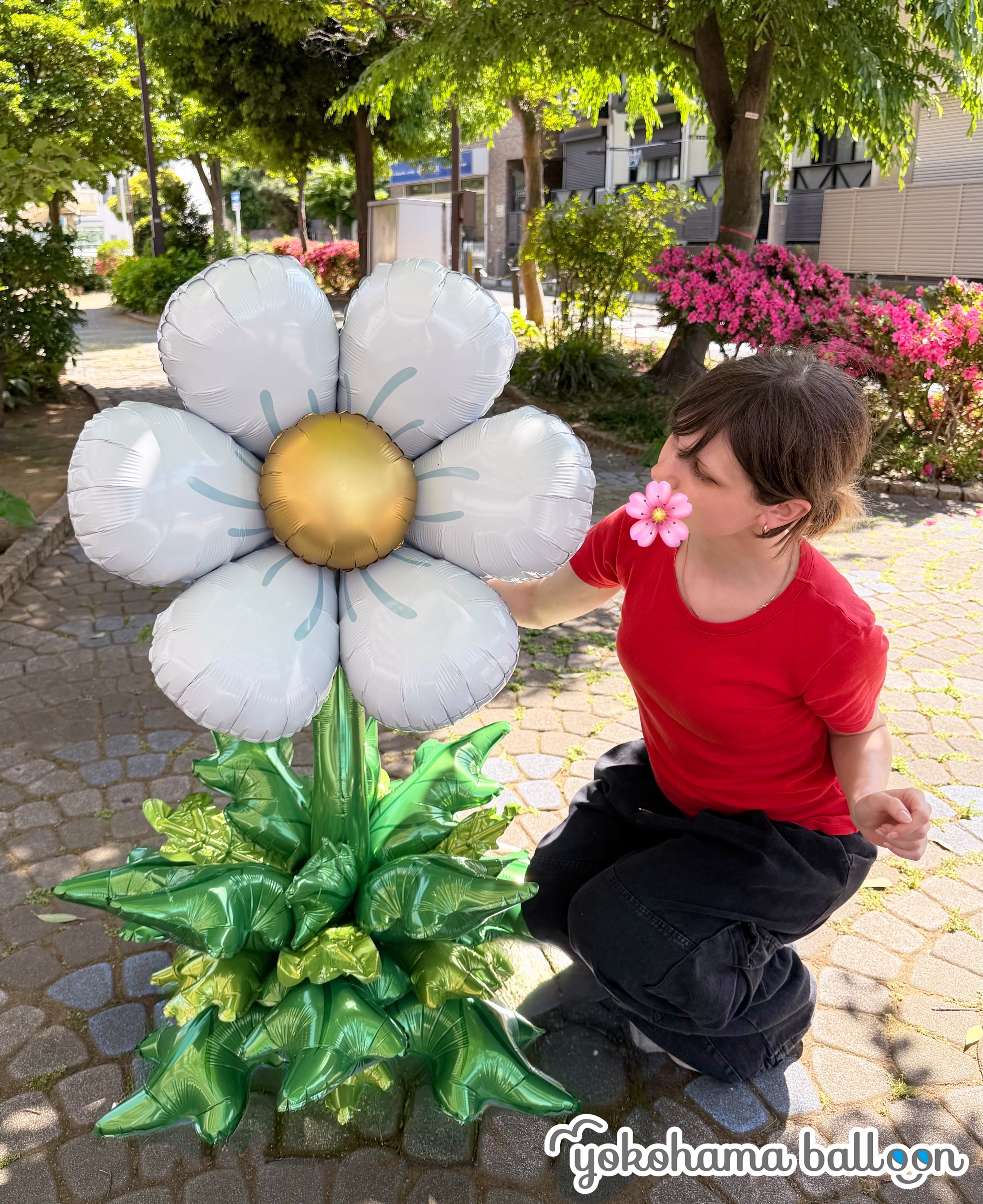 3D Balloon STANDING FLOWER スタンディングフラワーバルーン