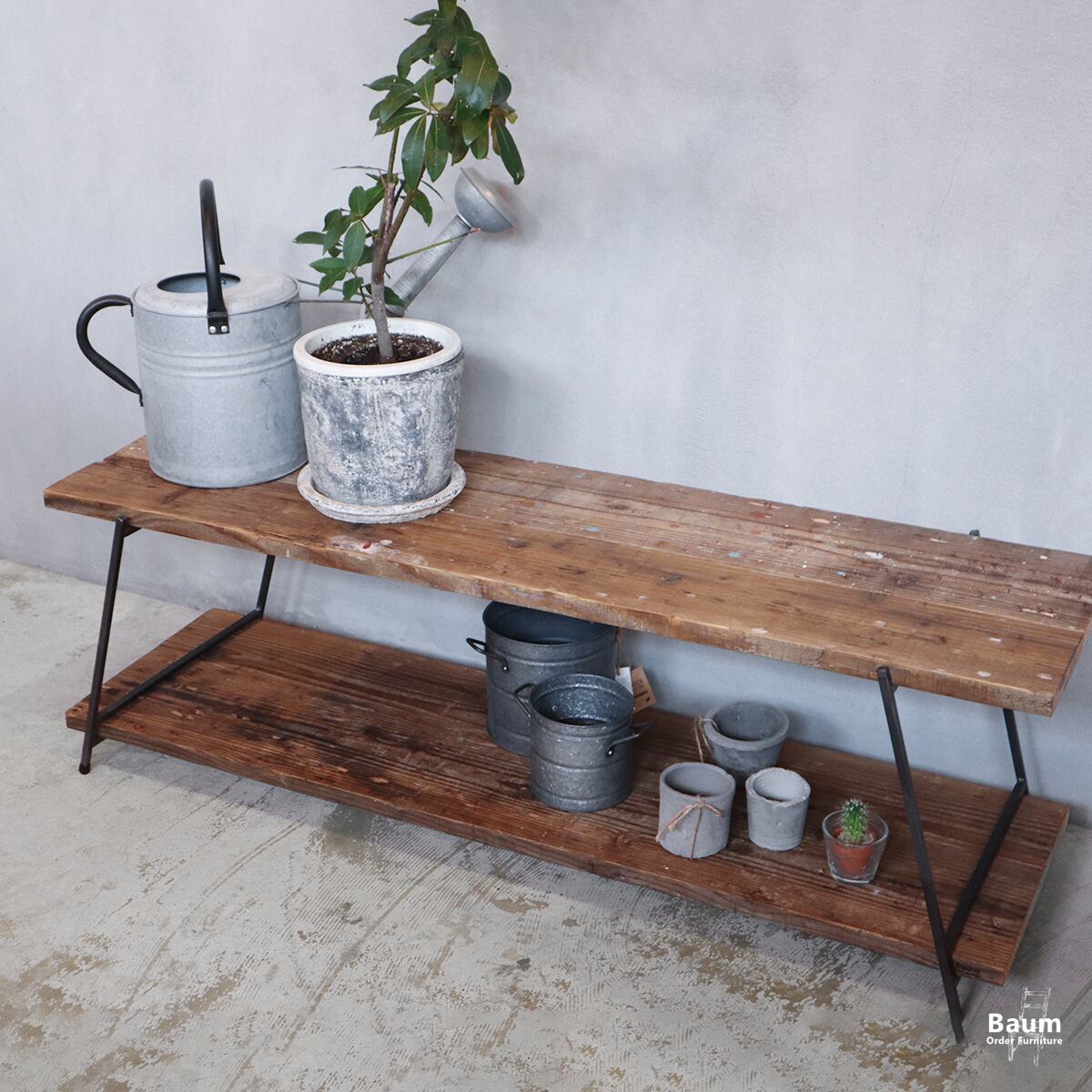 51 [Ladder Shelf] テレビボード テレビ台 ディスプレイ 棚 収納