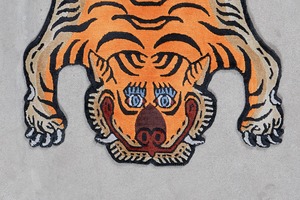 Tibetan Tiger Rug 《Sサイズ•シルク469》チベタンタイガーラグ