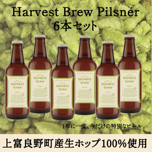 【Harvest Brewを楽しもう!】Harvest Brew-Pilsner- 6本セット
