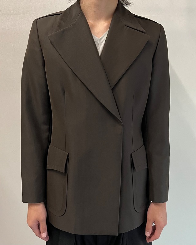 【1996/FW GUCCI by Tom Ford】peaked lapel tailored jacket