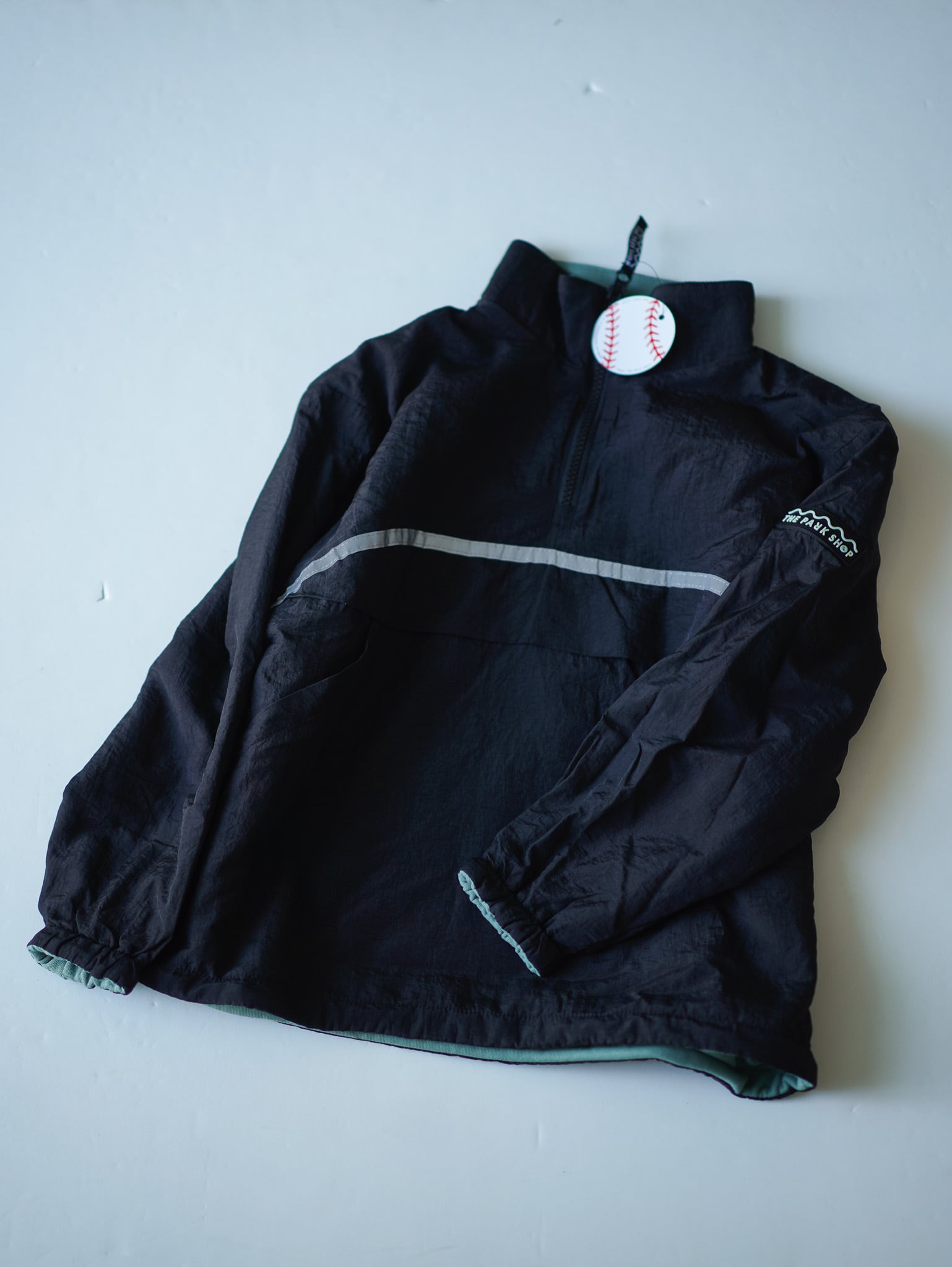 〈 THE PARK SHOP 25AW 〉 REVERSIBLE SPORTS PULLOVER(TPS-865) / BLACK