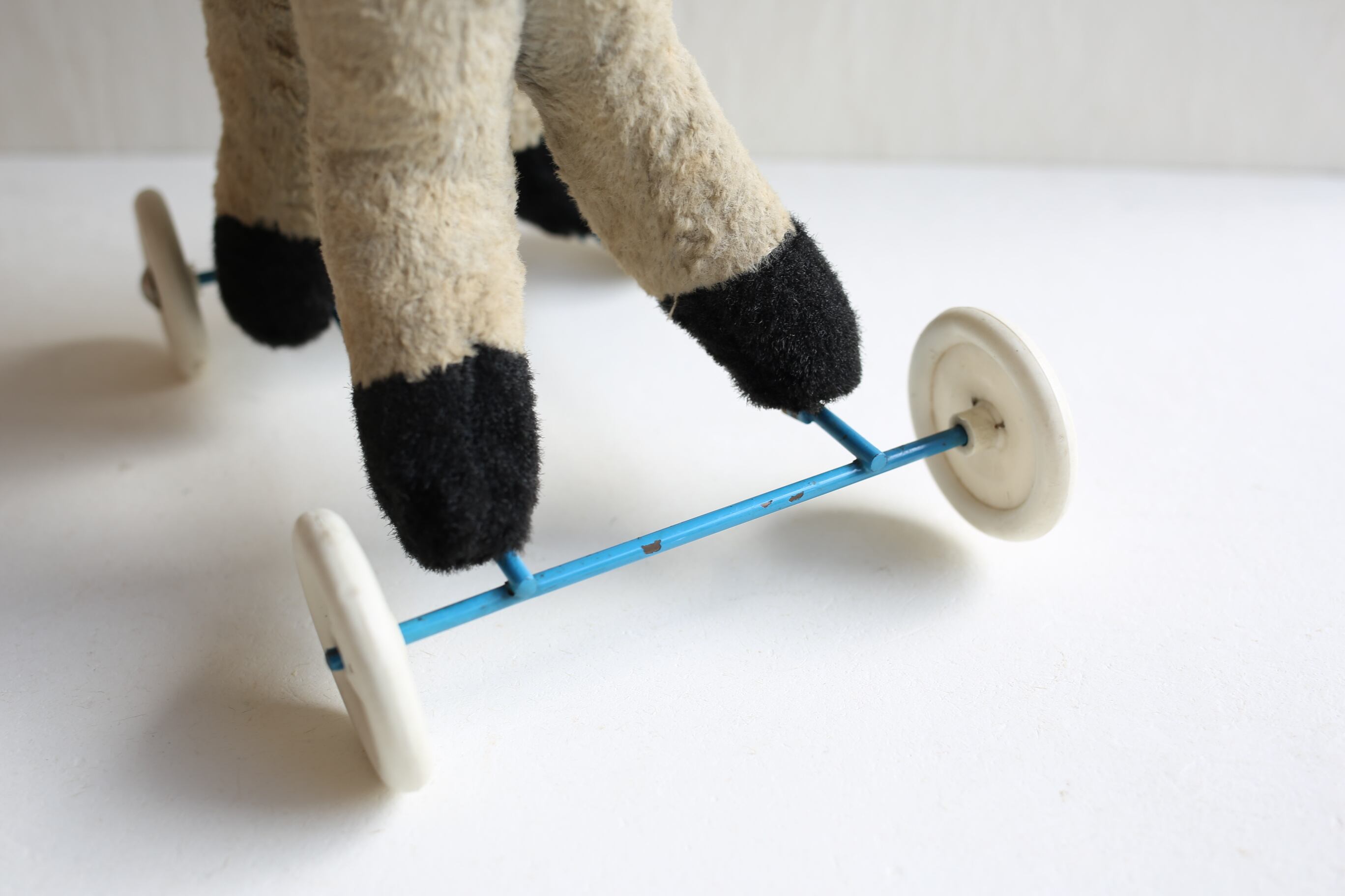 アンティーク　ヴィンテージ　プルトイ　ぬいぐるみ　ロバ　フランス　取り外し可能 アンティーク ヴィンテージ プルトイ ぬいぐるみ ロバ フランス