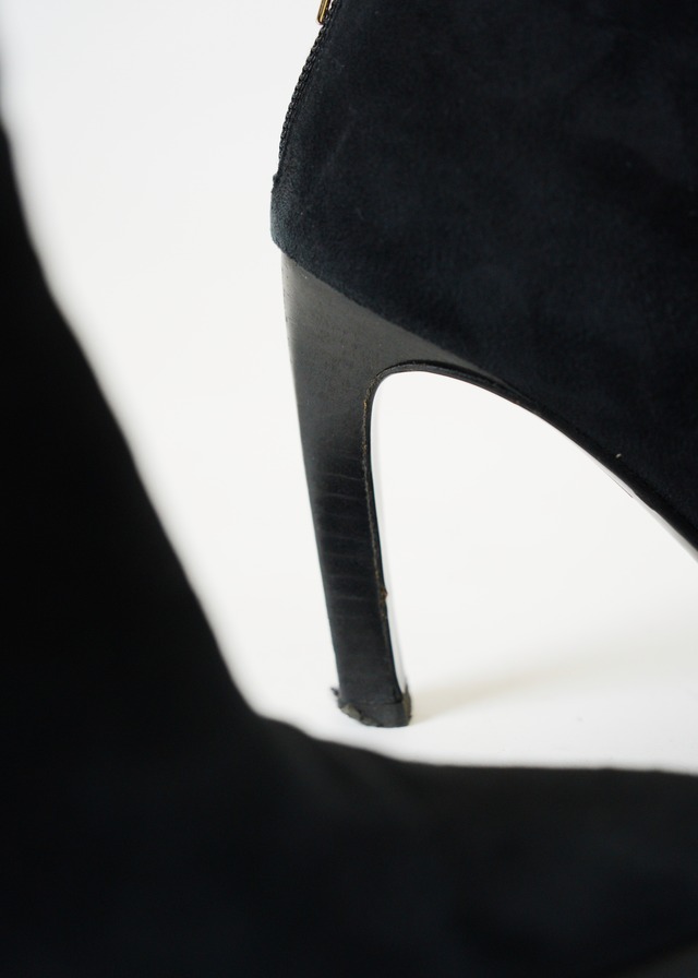 00's- GUCCI suède leather mid boots