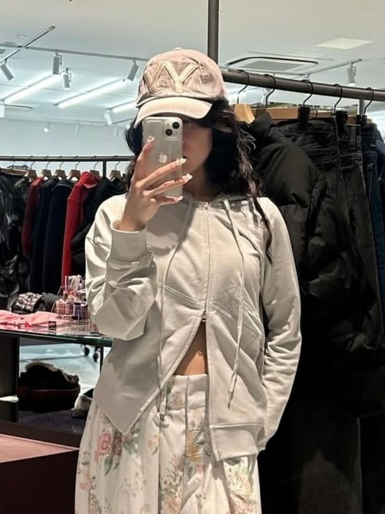 【26SS】OPEN YY オープン ワイワイ / SLANT ZIP HOODIE / フーディー - 2