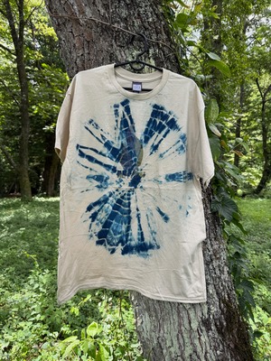OUTFLOW x KAYA 限定手染め T-shirt   color / 11 Blue/L