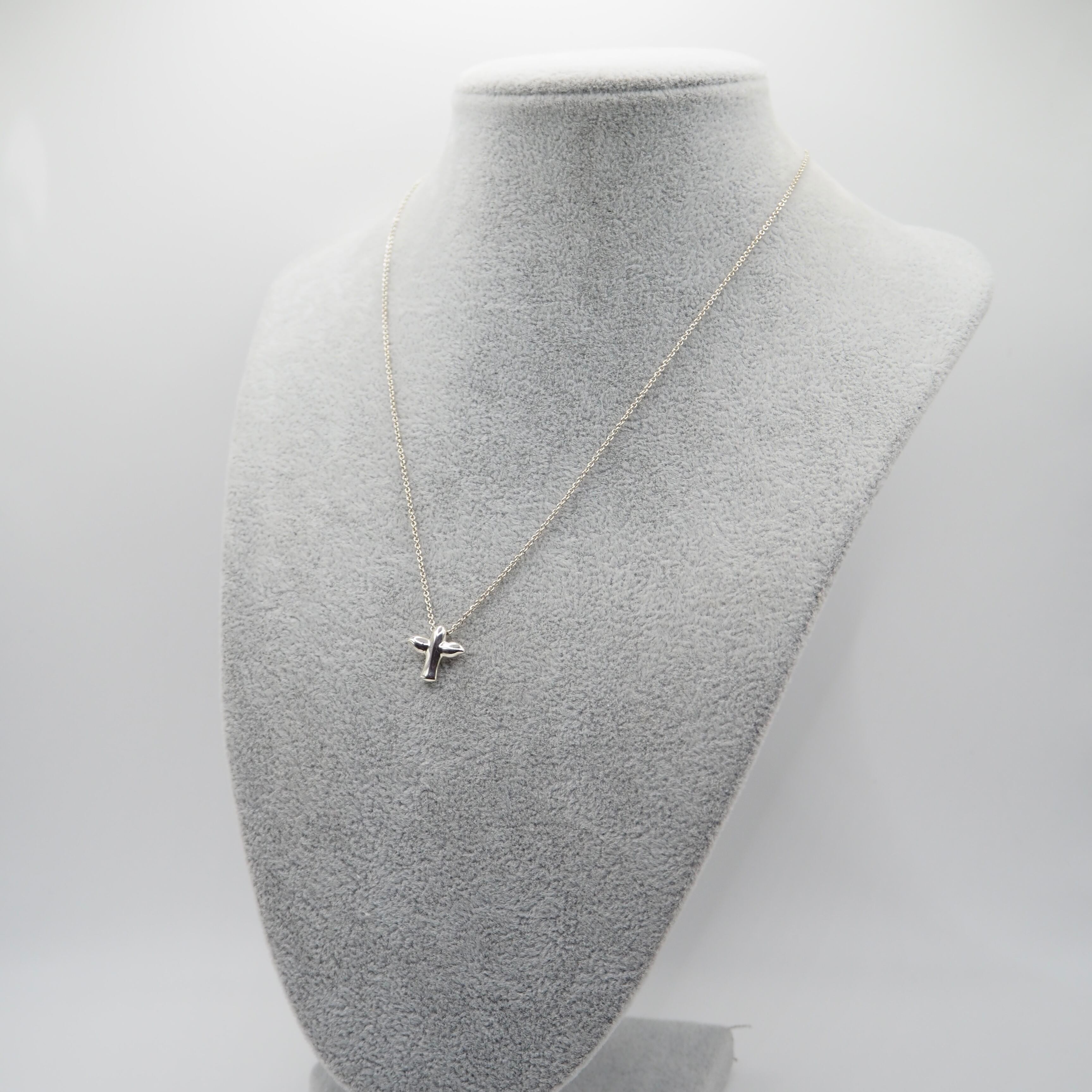 Tiffany&Co. バードクロス ネックレス シルバー925 ティファニー