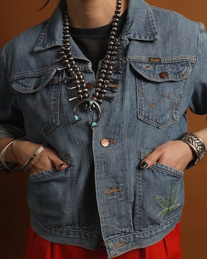 1970's Wrangler / Hippie Denim Jacket