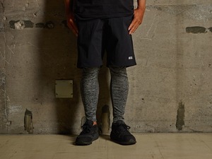 VEGETATION×NEWCURRENTWORKS MOVING SHORT PANTS BLACK