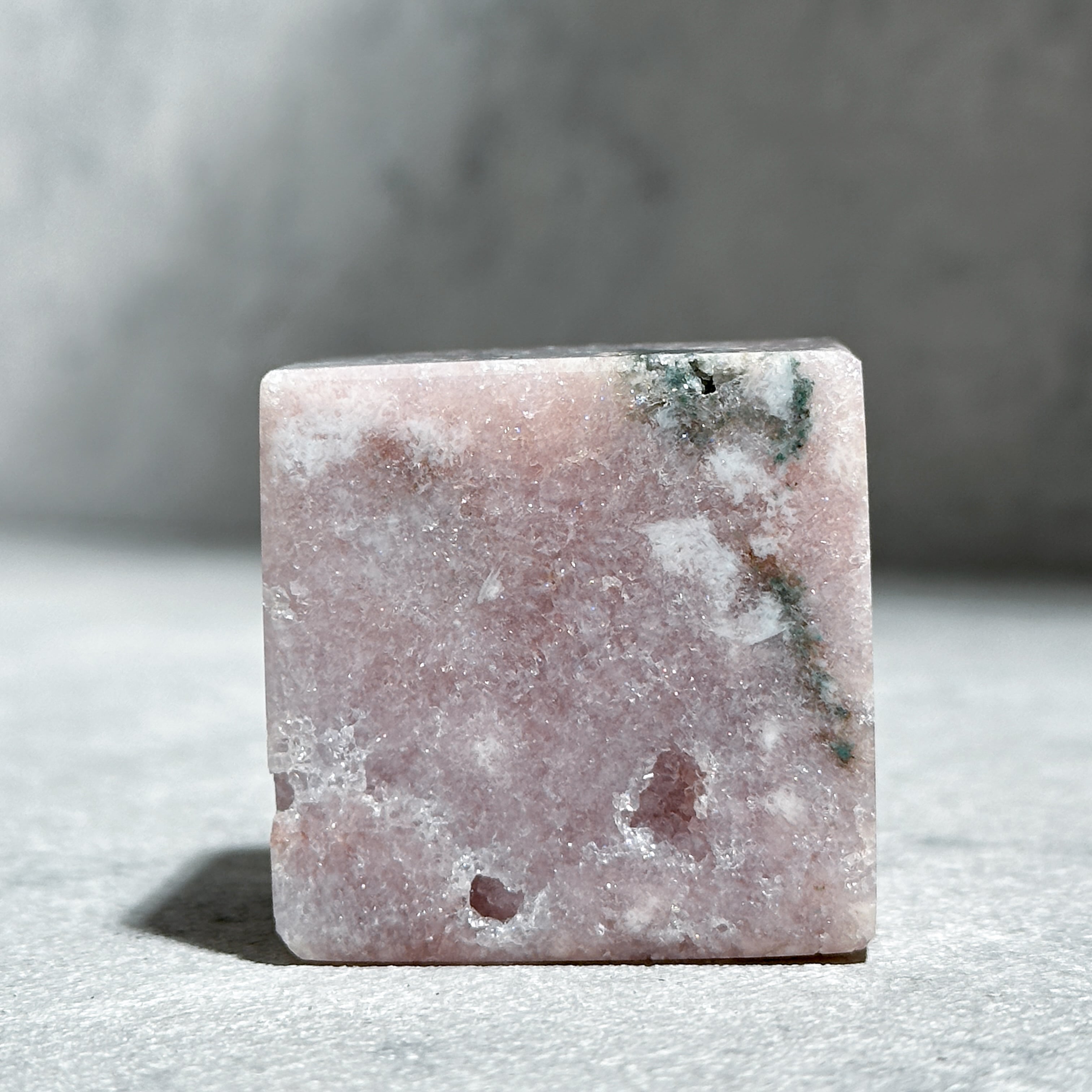 ハイクオリティ】ピンクアメジストキューブ01◇ Pink Amethyst