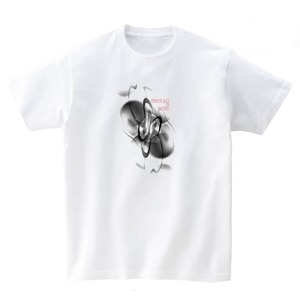 受注予約：MAMY × BATICA  Perpetual T-SHIRT WHITE