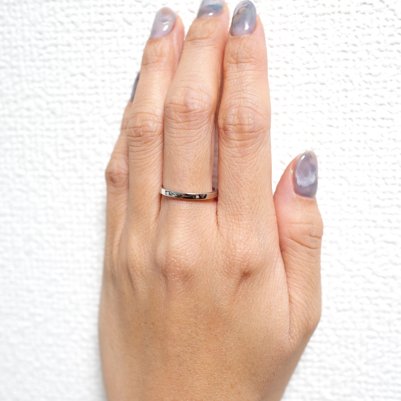 S925 SIMPLE FLAT RING SILVER
