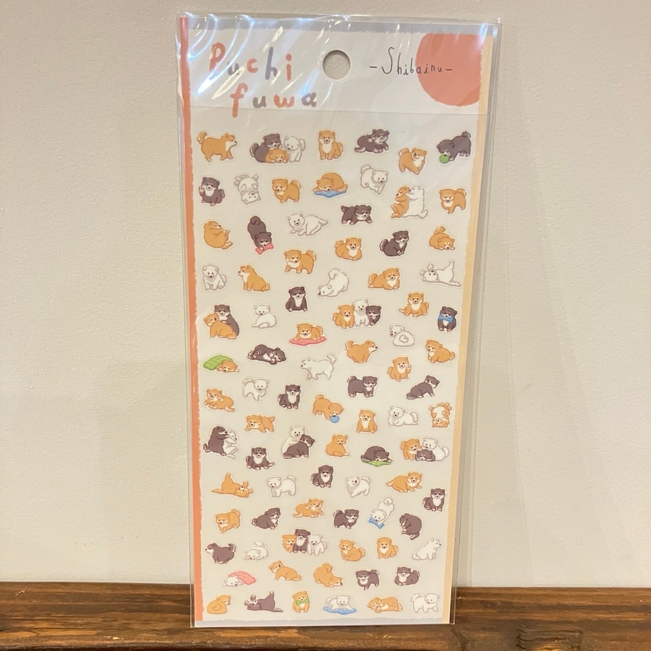 マインドウェイブ Shibainu 81873 プチフワステッカーST01